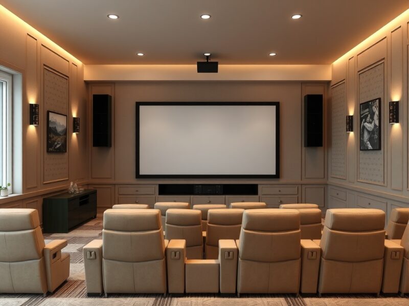 ЕВРО ГРУППА | Домашний кинотеатр: требования к помещению и отделке